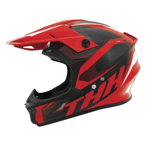 THH Helmets - THH Helmets T710X Airtech Helmet - 647894 - Red/Black - X-Small