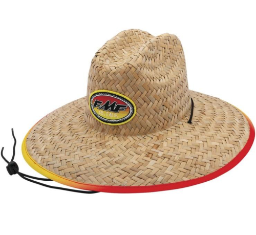 FMF Racing - FMF Racing Local Straw Hat - SU21193903-NAT-OS - Natural - OSFM