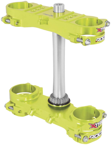 XTRIG - XTRIG Rocs Tech Triple Clamps - Neon Yellow - 501330601201