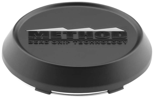 Method - Method Center Cap for 409 and 410 Wheels - 4/136 Bolt Pattern - Matte Black - CP-T078K104