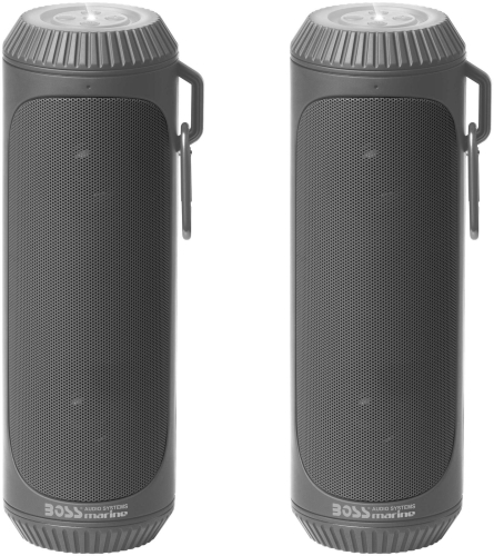 Boss Audio - Boss Audio Bluetooth Portable Stereo Speaker System - Gray - BOLTGRY