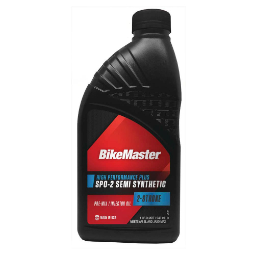 BikeMaster - BikeMaster SPO-2 Semi-Synthetic 2-Stroke Oil - 1qt. - 532328