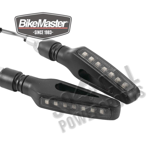 BikeMaster - BikeMaster Hollow Sequential Led Turn Signal - 266190