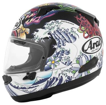 Arai Helmets - Arai Helmets Quantum-X Oriental Helmet - 685311171528 - Oriental Black Frost - X-Large