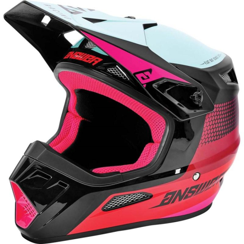 Answer - Answer AR1 Swish Youth Helmet - 0411-2631-6552 - Berry/Air Pink/Seafoam - Small