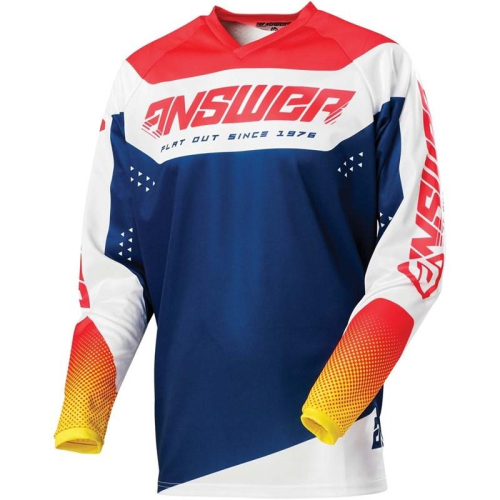 Answer - Answer A21 Syncron Charge Jersey - 0409-0971-1955 - Air Pink/Pro Yellow/Midnight - X-Large