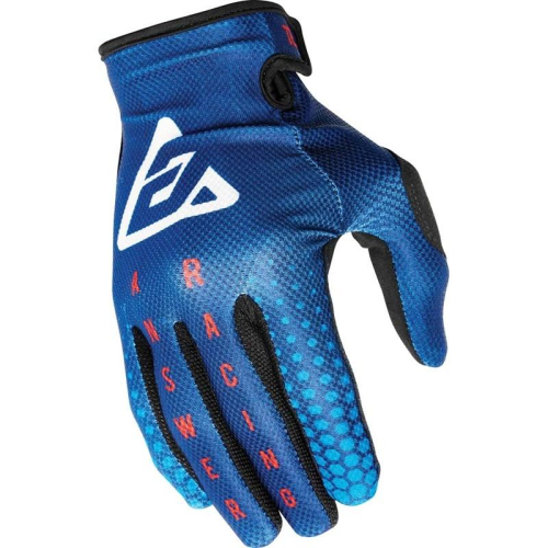 Answer - Answer A21 AR1 Swish Youth Gloves - 0402-2158-4355 - Pro Blue/Astana/Red - X-Large