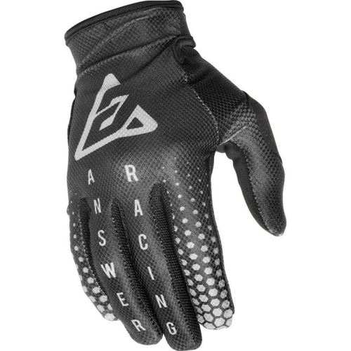 Answer - Answer A21 AR1 Swish Youth Gloves - 0402-2158-3954 - Black/Nickel/Charcoal - Large