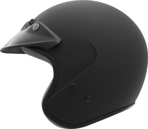 THH Helmets - THH Helmets T-381 Solid Helmet - 646259 - Flat Black - X-Small