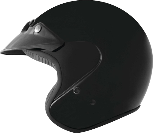 THH Helmets - THH Helmets T-381 Solid Helmet - 646253 - Black - X-Small