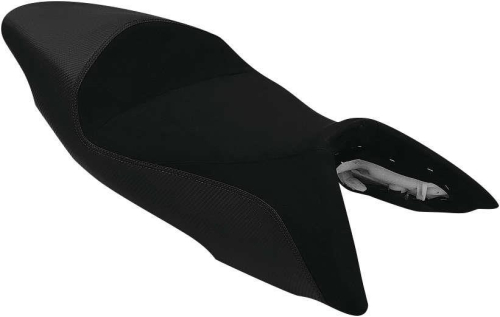 Luimoto - Luimoto Baseline Rider Seat Covers - Suede/CF Black/Black - 9071102