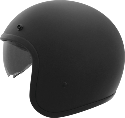 THH Helmets - THH Helmets T-383 Solid Helmet - 646235 - Flat Black - X-Small