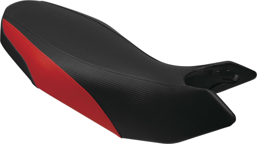 Luimoto - Luimoto Baseline Rider Seat Covers - CF Black/SP Red/SP Black - 1084103