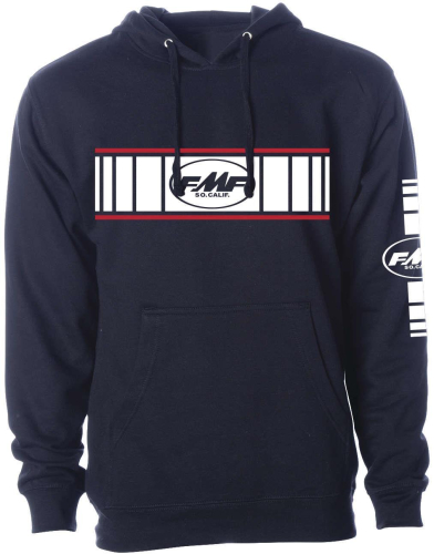 FMF Racing - FMF Racing High Point Pullover Fleece Hoody - HO9121901-NVY-MD - Navy - Medium