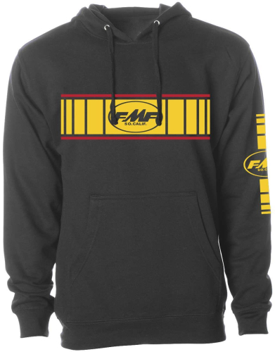 FMF Racing - FMF Racing High Point Pullover Fleece Hoody - HO9121901-BLK-MD - Black - Medium