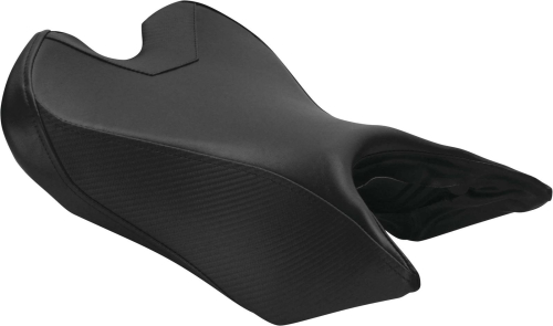 Luimoto - Luimoto Baseline Rider Seat Covers - SP Black/CF Black - 10162101