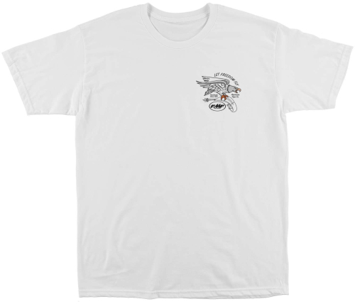 FMF Racing - FMF Racing Bellwhether T-Shirt - FA9118909-WHT-MD - White - Medium