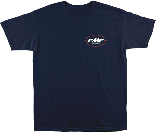 FMF Racing - FMF Racing Authentic T-Shirt - FA9118901-NVY-XL - Navy - X-Large