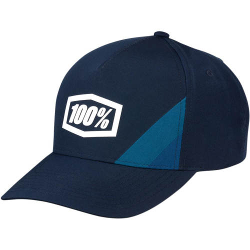 100% - 100% Cornerstone Snapback Hat - 20050-015-01 - Navy - OSFM