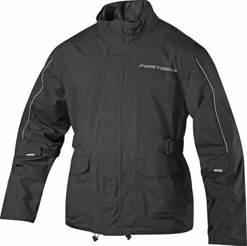 Firstgear - Firstgear Splash Rain Jacket - 1001-0226-0154 - Black - Large