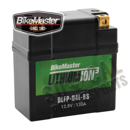 BikeMaster - BikeMaster Lithium Ion Battery - DLFP-04L-BS