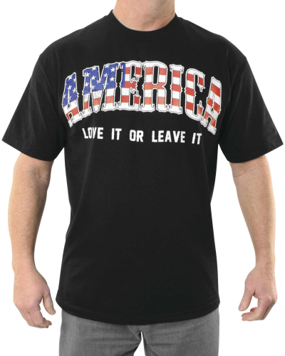 Outlaw Threadz - Outlaw Threadz America Tee - MT131 -MD - Black - Medium