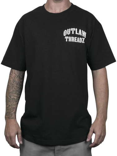 Outlaw Threadz - Outlaw Threadz Chosen Tee - MT147-XL - Black - X-Large