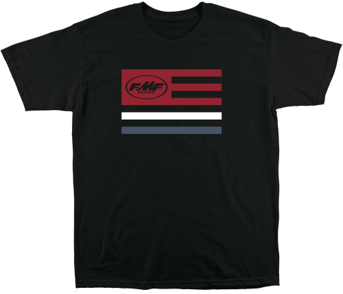 FMF Racing - FMF Racing Banner Tee - SP9118915-BLK-XL - Black - X-Large