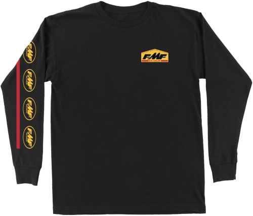 FMF Racing - FMF Racing Ambush Long Sleeve Tee - HO8119900-BLK-MD - Black - Medium