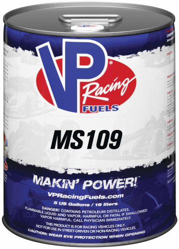 VP Racing Fuels - VP Racing Fuels Motorsport 109E (MS109E) Race Fuel - 5gal. - 5762