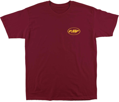 FMF Racing - FMF Racing Factory Tee - SP9118900-CAR-2XL - Cardinal - 2XL