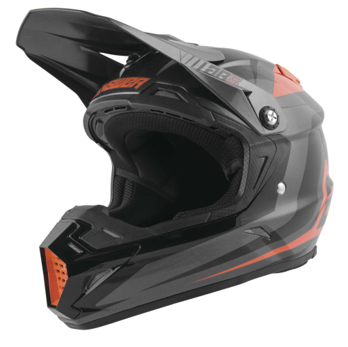 Answer - Answer AR-5 Pulse Helmet - 0411-0612-9552 - Charcoal/Orange - Small