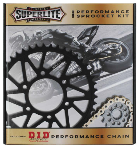 Superlite - Superlite 520 Quick Acceleration Steel Sprocket And Chain Kits For Japanese Bikes - Q1460020G