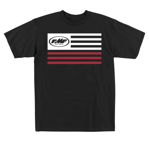 FMF Racing - FMF Racing Steadfast Tee - SP8118908-BLK-LG - Black - Large