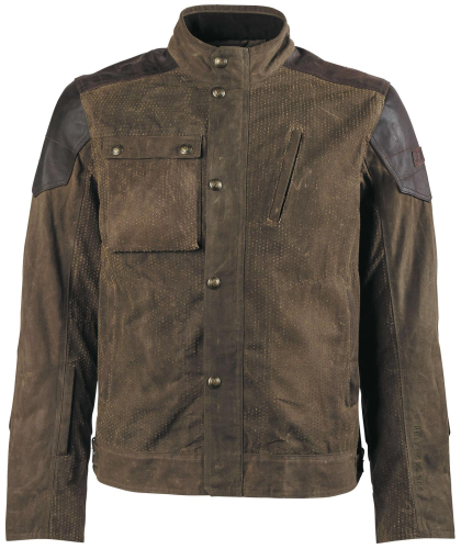 RSD - RSD Truman Perforated Waxed Cotton Jacket - 0801-0273-0654 - Ranger - Large