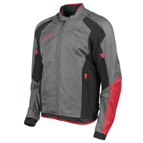 Speed & Strength - Speed & Strength Sure Shot Textile Jacket - 1101-0214-6057 - Red/Black - 3XL