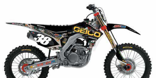 DCOR - DCOR 2017 Geico Honda Complete Graphics Kit - White - 20-10-933-WH