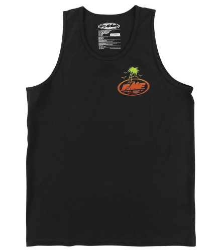 FMF Racing - FMF Racing Captain Quint Tank Top - SU7123900-BLK-SM - Black - Small