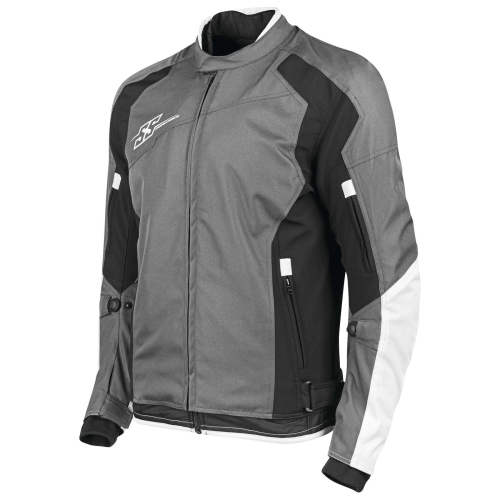 Speed & Strength - Speed & Strength Sure Shot Textile Jacket - 1101-0214-9056 - White/Black - 2XL