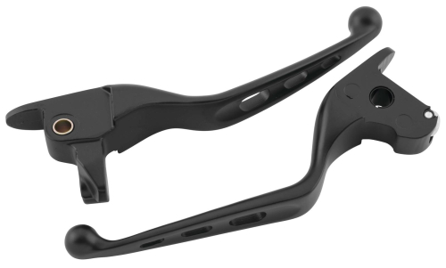 Bikers Choice - Bikers Choice Tri-Hole Lever Set - Black - 053889