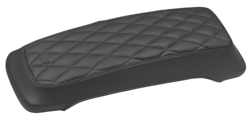 Mustang - Mustang Saddlebag Lid Covers - Black Diamond - 77636