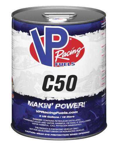 VP Racing Fuels - VP Racing Fuels C50 Race Fuel - 5gal. - 1582