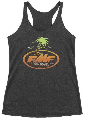 FMF Racing - FMF Racing Captain Quint Womens Tank Top - SU7423900-BLK-XL - Black - X-Large