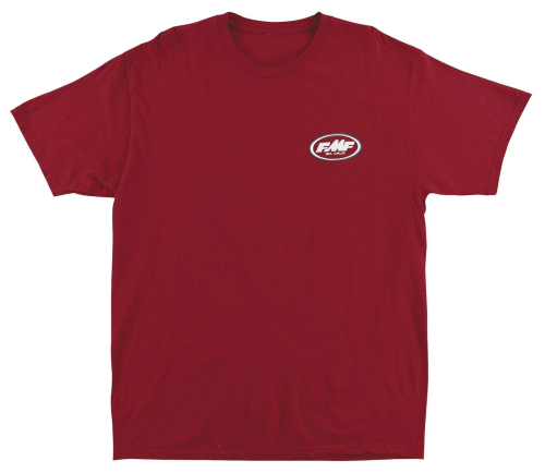 FMF Racing - FMF Racing Strokes T-Shirt - FA7118918-RED-SM - Red - Small