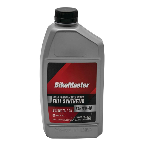 BikeMaster - BikeMaster Full-Synthetic Oil - 10W40 - 1qt. - 532322