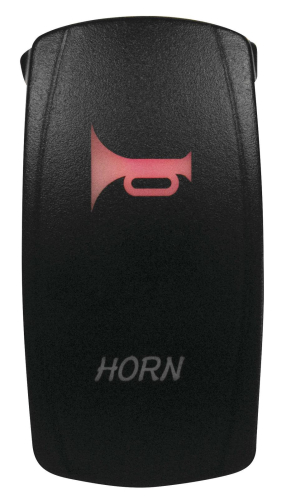 Dragonfire Racing - Dragonfire Racing Laser Etch Dual LED Switch - Horn On/Off - Red - 04-0053