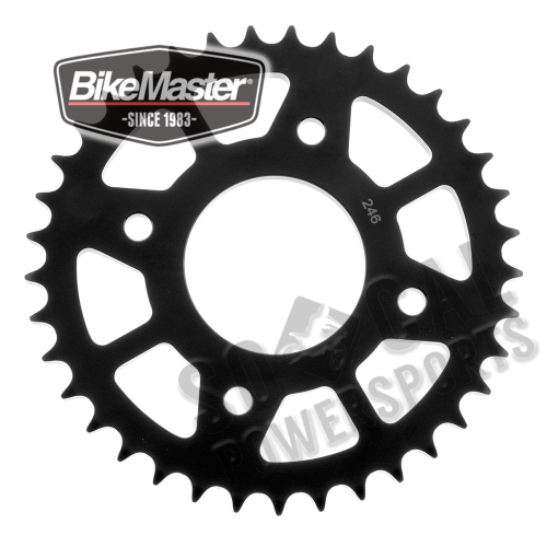 BikeMaster - BikeMaster Steel Rear Sprocket - 37T - 260 246 37