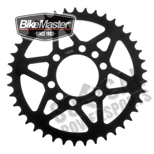 BikeMaster - BikeMaster Steel Rear Sprocket - 37T - 965743