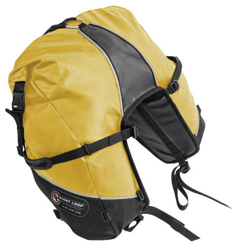 Giant Loop - Giant Loop Great Basin Roll Top Saddlebag - Yellow - GBSB16-RT-Y