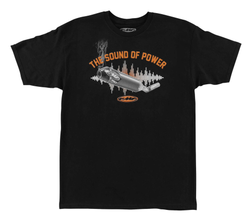 FMF Racing - FMF Racing Sound of Power T-Shirt - SP7118901-BLK-XL - Black - X-Large